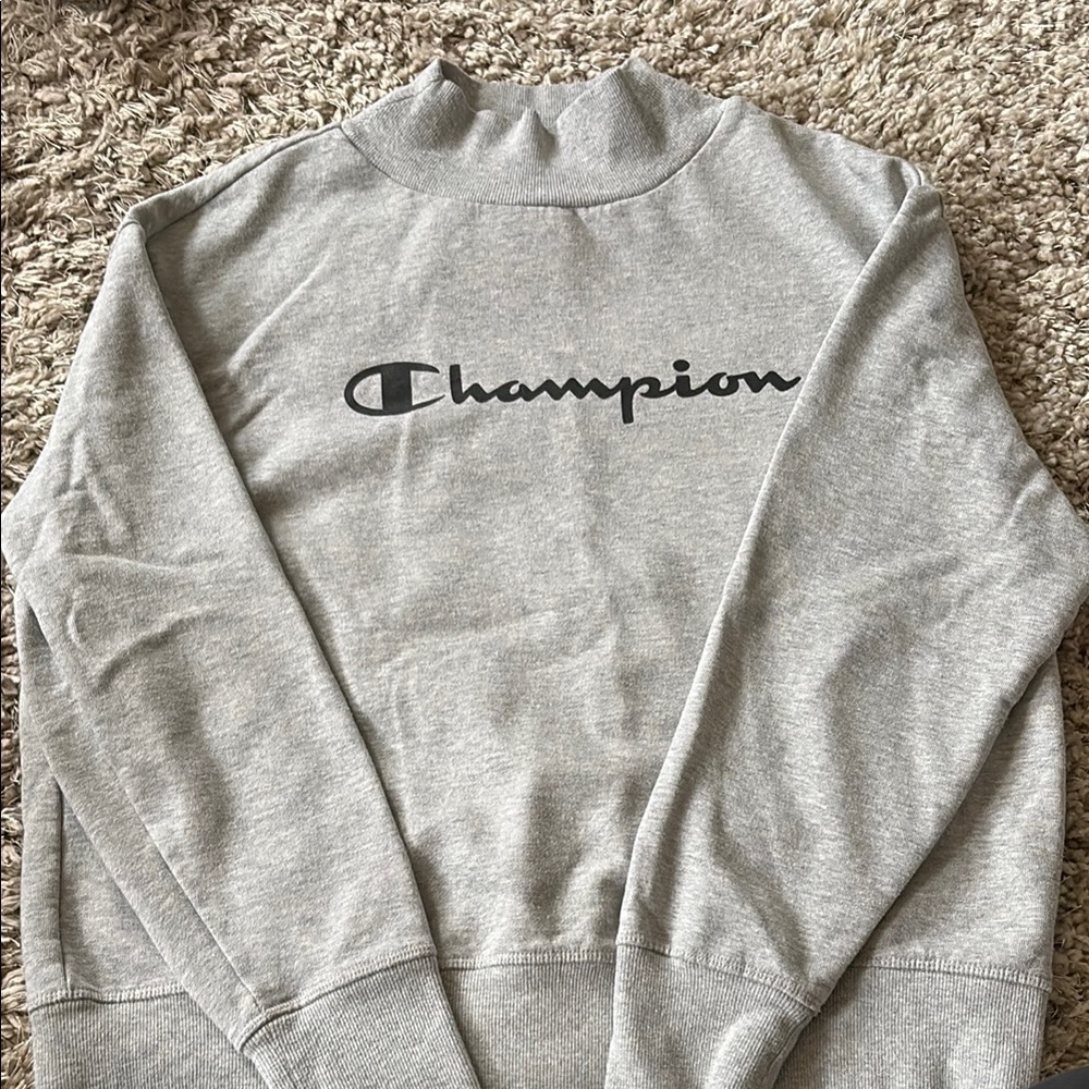 Champion mock neck crewneck